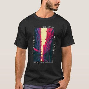 90er Retro Synthwave japanische Vaporwave Kunst Ot T-Shirt