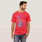 90er Saophone Junge T-Shirt (Vorne ganz)