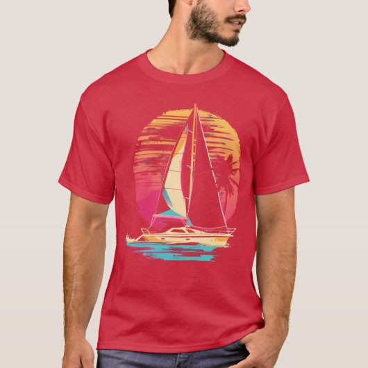 90er Segelfamilie T-Shirt (Vorderseite)