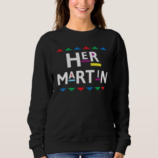 90er Sitcom Nostalgie Ihre Martin Paare Passendes Sweatshirt (Vorderseite)