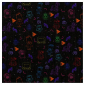 90er-Speicher Stoff (Nahaufnahme)