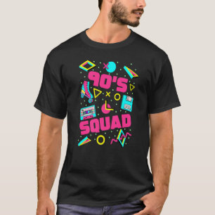 90er Squad 90er Jahre Ästhetisches Matching 90er P T-Shirt
