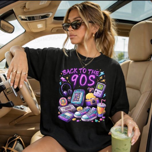 90er Style Tee zurück zu 1900er TShirt