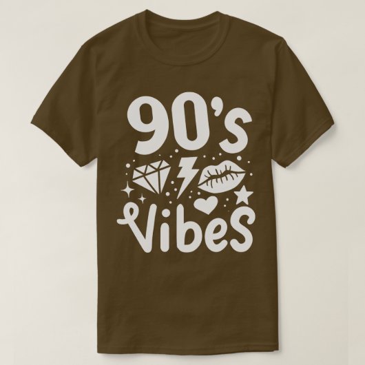 90er T-Shirt (Design vorne)