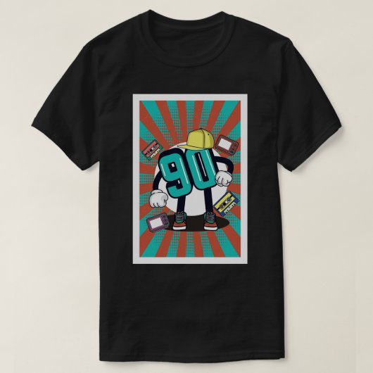 90er T-Shirt (Design vorne)