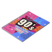 90er und 80er Poster. Wir haben die 90er Jahre Lie Notizblock (Linke Seite)