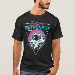 90er Vaporwave Retro Weltraum Wissenschaft Zukunft T-Shirt