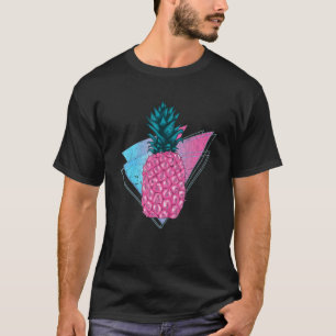 90er Vaporwave Tropischer Sommer Frucht Synthwave T-Shirt