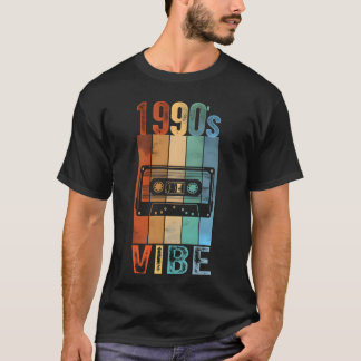 90er-Vibe 1990er Vintage-Stil Neunziger Retro-Fami T-Shirt