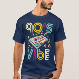 90er-Vibe 90er-Party-Kostüm 90er-Musik Hip Hop Ret T-Shirt