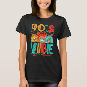 90er-Vibe-CD 90er-Musik 1990er-Generation Retro Ne T-Shirt