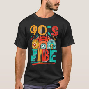 90er Vibe CD 90s Music 1990er Generation Retro Nin T-Shirt
