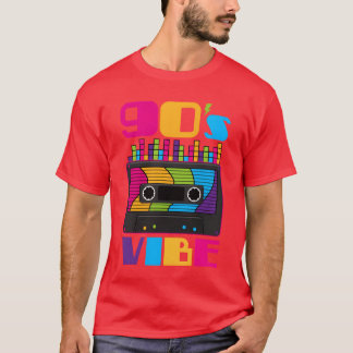 90er-Vibe Klassiker 90er Retro Vintage 1990 Neunzi T-Shirt