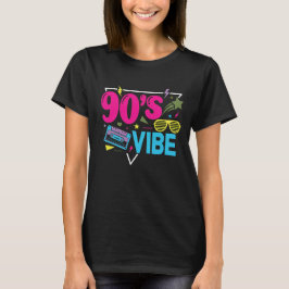 90er VIBE Retro-Kassette-Shutterbrille T-Shirt