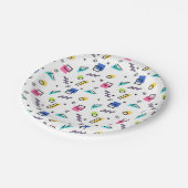 90er Vibe Shape Confetti Paper Teller (Schrägansicht)