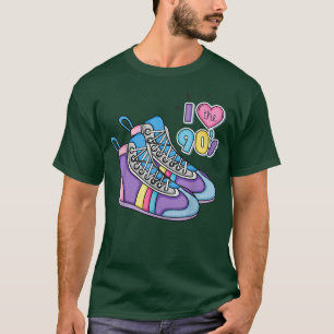 90er Vibe TShirt für 90er Music Lover I Heart the