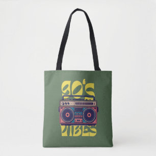 90er-Vibe Vintage-Boombox Tasche
