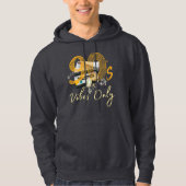 ''90er Vibes Only'' Hoodie (Vorderseite)