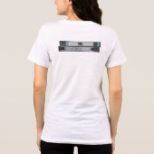 90er Vibes – Retro VHS Nostalgie Design Tri-Blend Shirt (Rückseite)