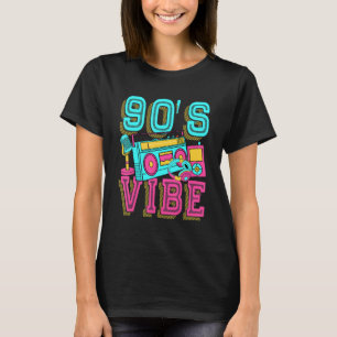 90er-Vibes Vintage 1990er-Musik 90er-Kostüm-Party T-Shirt