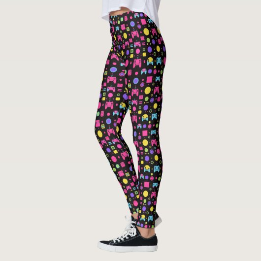 90er-Videospielcontroller Leggings (Links)