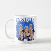 90's bootleg rap tee custom photo kaffeetasse (Links)