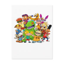 90's Cartoon Mash-Up T-Shirt 