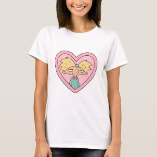 90s Crush Heart Locket — Cute Retro Boy Sticker T-Shirt