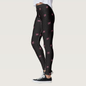 90s Goth Rockabilly Skull and Crossbones Punk Joll Leggings (Links)