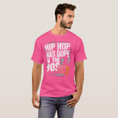 90S Hip Hop Vibes Real Rap Culture T-Shirt (Vorne ganz)