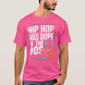 90S Hip Hop Vibes Real Rap Culture T-Shirt (Vorderseite)