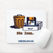 90s Ikone, Amiga Mousepad (Mit Mouse)