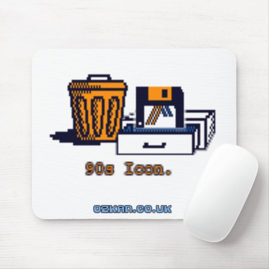90s Ikone, Amiga Mousepad (Mit Mouse)