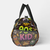 90s Kids Retro Pizza Fun Pattern Duffle Bag (Rechts)
