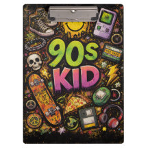 90s Kids Retro Pizza Fun Pattern