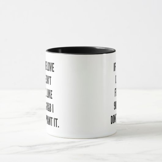 90s R&B Kaffee-Tasse Tasse (Zentrum)