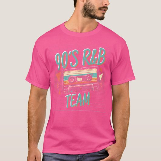 90S Rb Music Lover Team T-Shirt (Vorderseite)