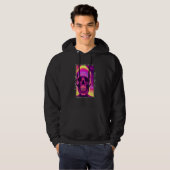 90's Retro Synthwave Japanese Vaporwave Otaku Aest Hoodie (Vorne ganz)