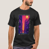 90's Retro Synthwave Japanese Vaporwave Otaku Aest T-Shirt (Vorderseite)