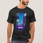 90's Retro Synthwave Japanese Vaporwave Otaku Aest T-Shirt (Vorderseite)