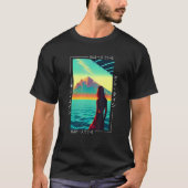 90's Retro Synthwave Japanese Vaporwave Otaku Aest T-Shirt (Vorderseite)