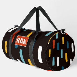 90s Street Icons seamless scandinavian pattern Duffle Bag