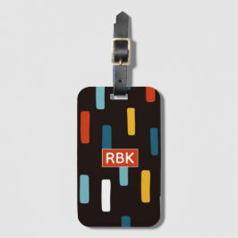 90s Street Icons seamless scandinavian pattern Gepäckanhänger