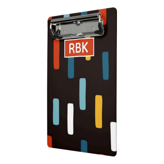 90s Street Icons seamless scandinavian pattern Mini Klemmbrett (Gewinkelt2)