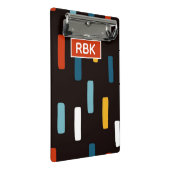 90s Street Icons seamless scandinavian pattern Mini Klemmbrett (Schrägansicht)