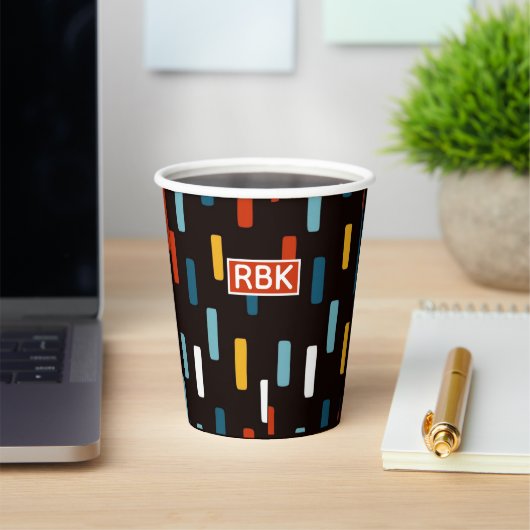 90s Street Icons seamless scandinavian pattern Pappbecher (InSitu)