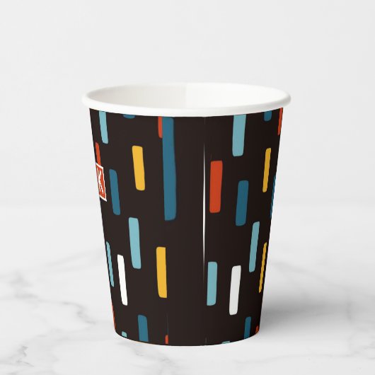 90s Street Icons seamless scandinavian pattern Pappbecher (Links)