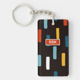 90s Street Icons seamless scandinavian pattern Schlüsselanhänger