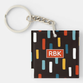 90s Street Icons seamless scandinavian pattern Schlüsselanhänger