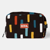 90s Street Icons seamless scandinavian pattern Waschbeutel (Rückseite)